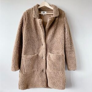 One Sunset lane Teddy bear jacket large women’s sweaters